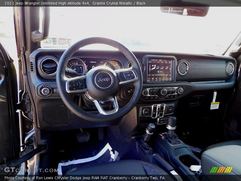 Granite Crystal Metallic / Black 2021 Jeep Wrangler Unlimited High Altitude 4x4