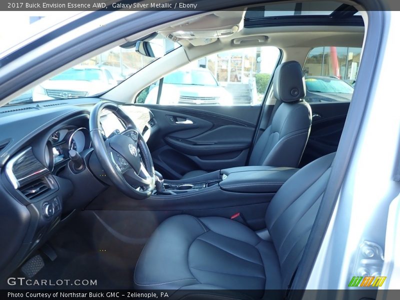 Galaxy Silver Metallic / Ebony 2017 Buick Envision Essence AWD
