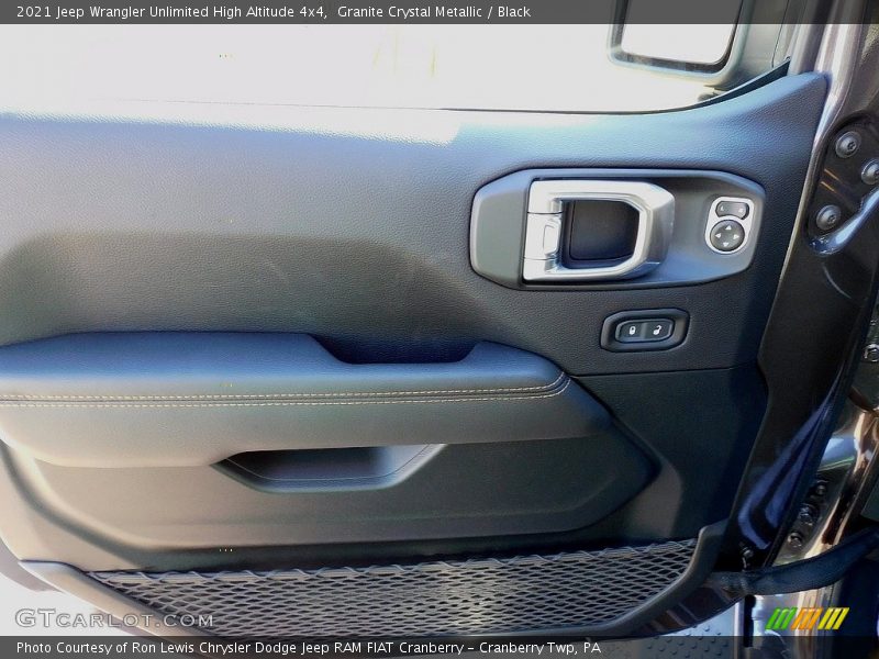 Granite Crystal Metallic / Black 2021 Jeep Wrangler Unlimited High Altitude 4x4