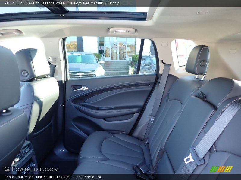 Galaxy Silver Metallic / Ebony 2017 Buick Envision Essence AWD