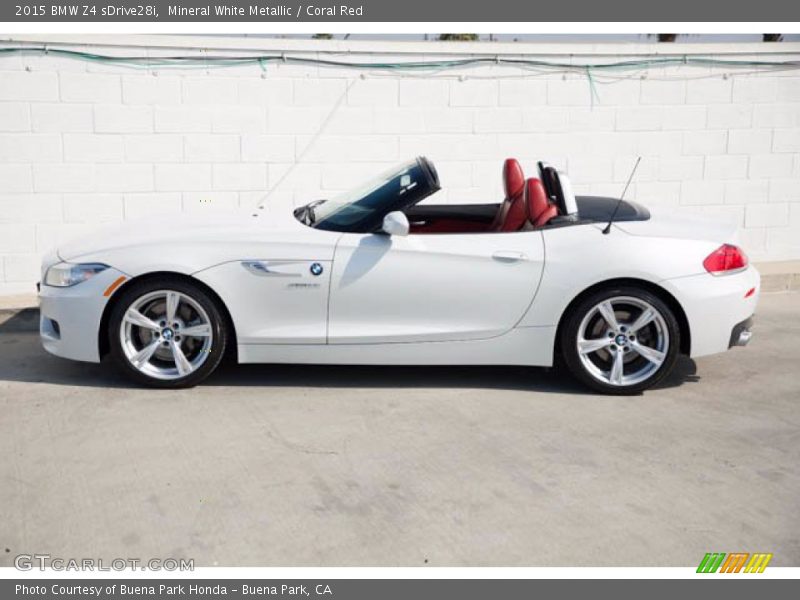  2015 Z4 sDrive28i Mineral White Metallic
