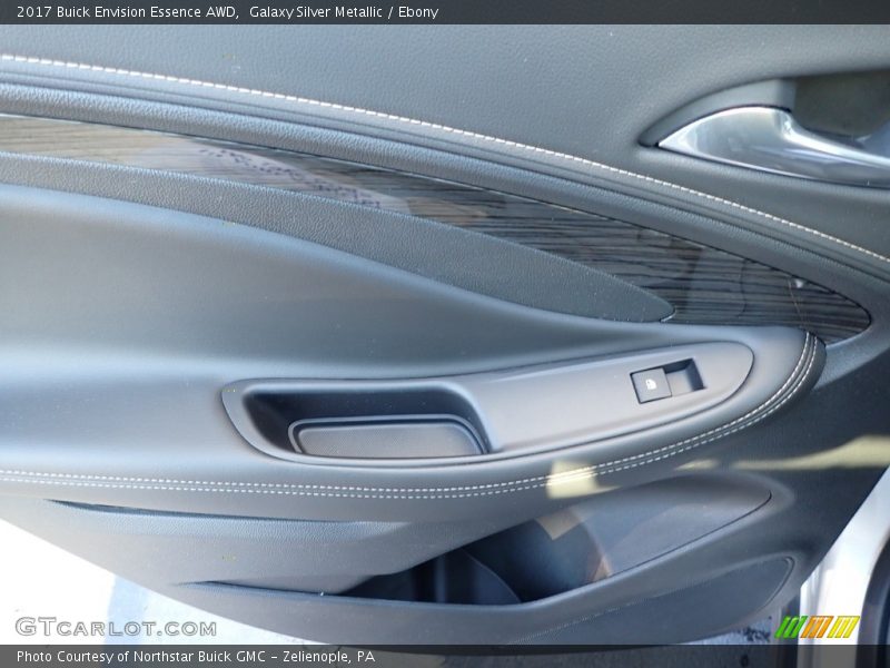 Galaxy Silver Metallic / Ebony 2017 Buick Envision Essence AWD