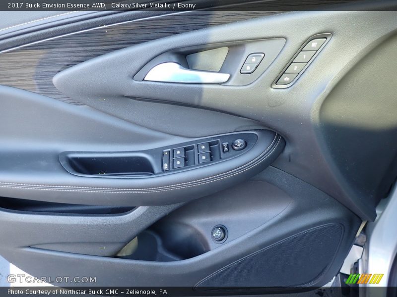 Galaxy Silver Metallic / Ebony 2017 Buick Envision Essence AWD
