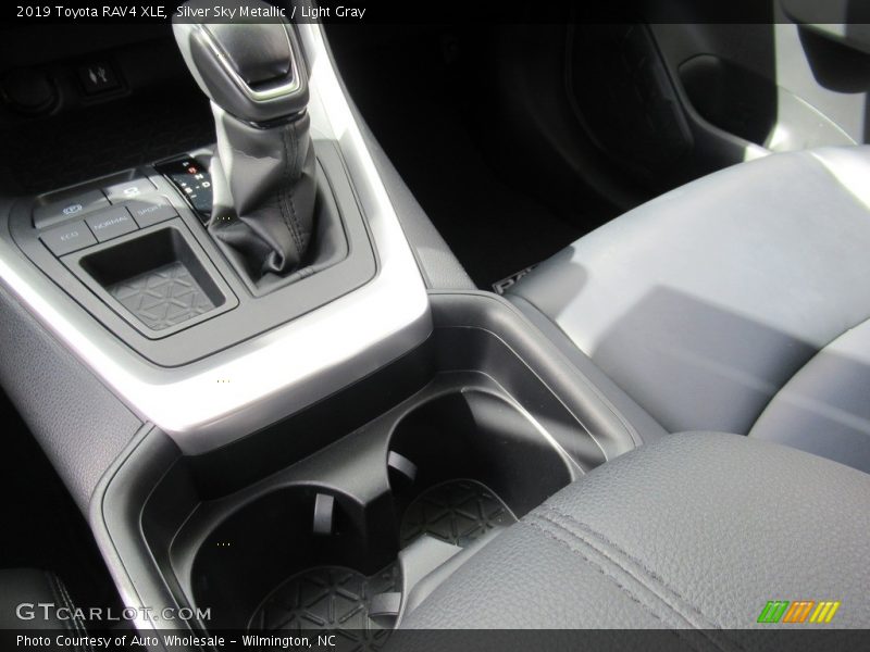 Silver Sky Metallic / Light Gray 2019 Toyota RAV4 XLE