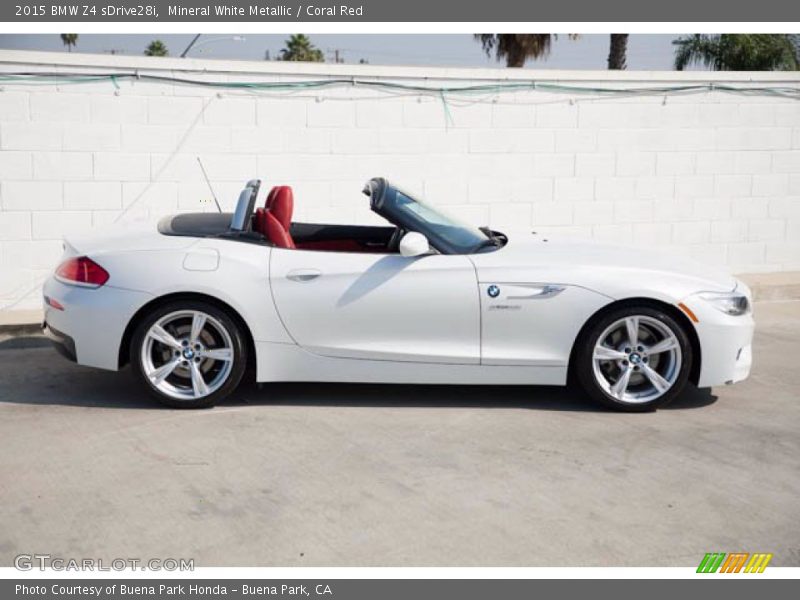  2015 Z4 sDrive28i Mineral White Metallic