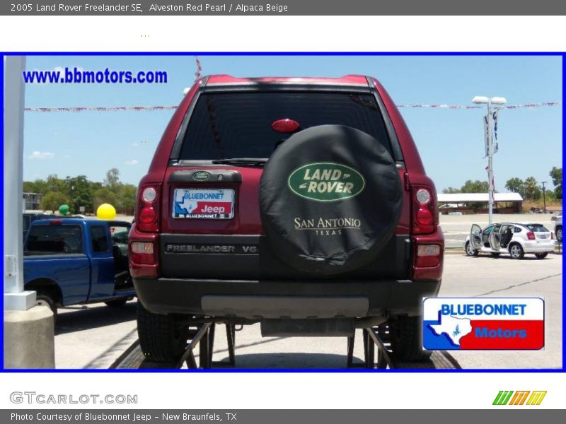 Alveston Red Pearl / Alpaca Beige 2005 Land Rover Freelander SE