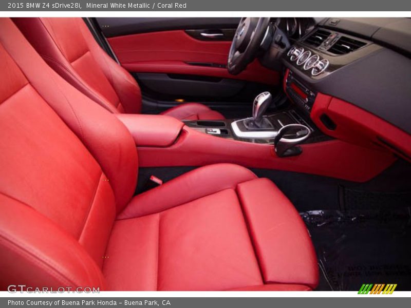 Front Seat of 2015 Z4 sDrive28i