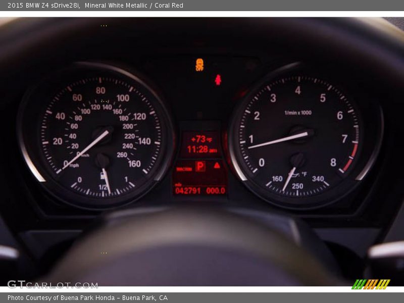  2015 Z4 sDrive28i sDrive28i Gauges