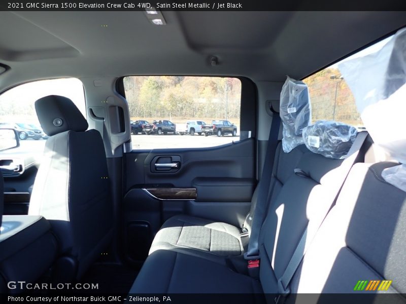 Satin Steel Metallic / Jet Black 2021 GMC Sierra 1500 Elevation Crew Cab 4WD