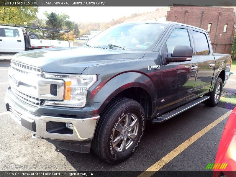 Guard / Earth Gray 2018 Ford F150 XLT SuperCrew 4x4