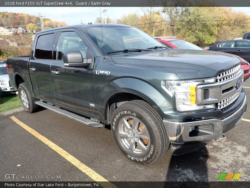 Guard / Earth Gray 2018 Ford F150 XLT SuperCrew 4x4