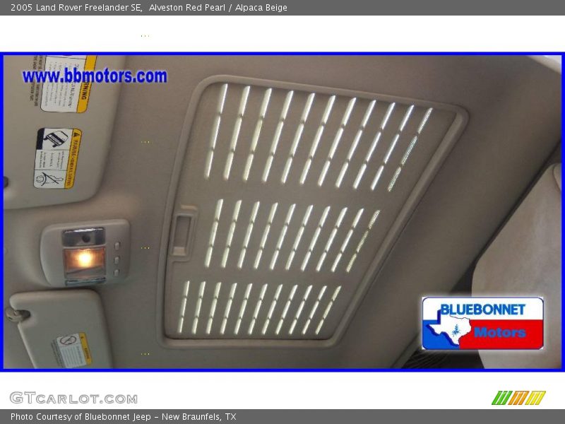 Alveston Red Pearl / Alpaca Beige 2005 Land Rover Freelander SE