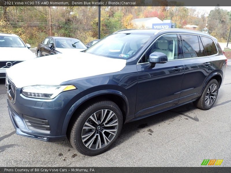 2021 XC90 T6 AWD Momentum Denim Blue Metallic