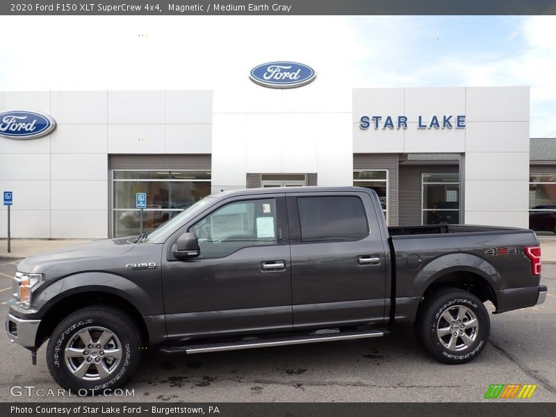 Magnetic / Medium Earth Gray 2020 Ford F150 XLT SuperCrew 4x4