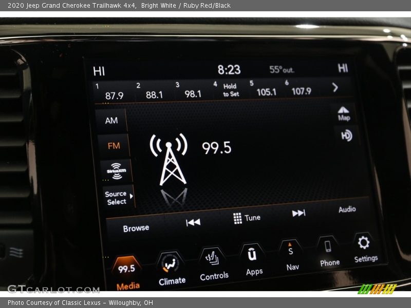 Audio System of 2020 Grand Cherokee Trailhawk 4x4