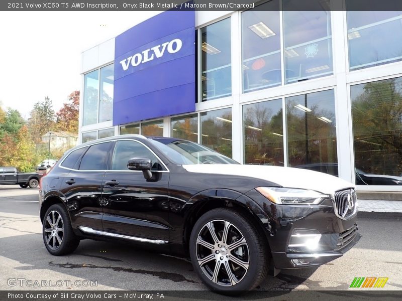 Front 3/4 View of 2021 XC60 T5 AWD Inscription