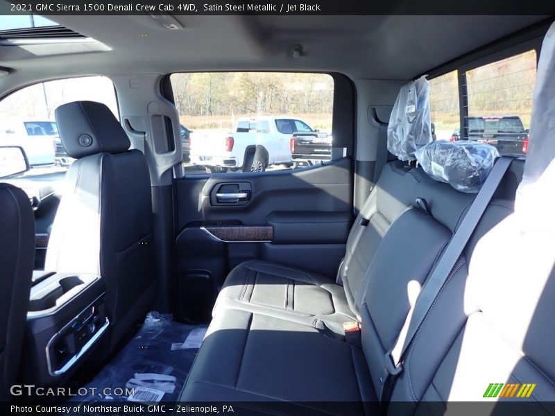 Satin Steel Metallic / Jet Black 2021 GMC Sierra 1500 Denali Crew Cab 4WD