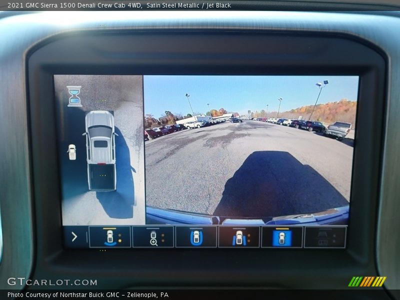 Satin Steel Metallic / Jet Black 2021 GMC Sierra 1500 Denali Crew Cab 4WD