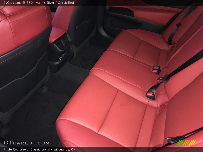 Atomic Silver / Circuit Red 2021 Lexus ES 350