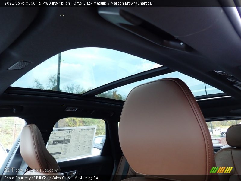 Sunroof of 2021 XC60 T5 AWD Inscription