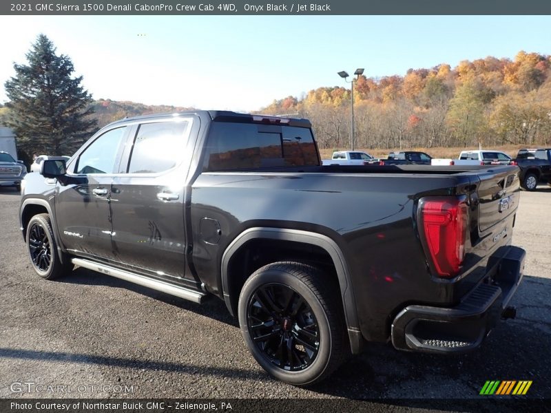 Onyx Black / Jet Black 2021 GMC Sierra 1500 Denali CabonPro Crew Cab 4WD