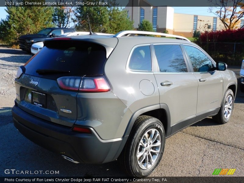 Sting-Gray / Black 2021 Jeep Cherokee Latitude Lux 4x4