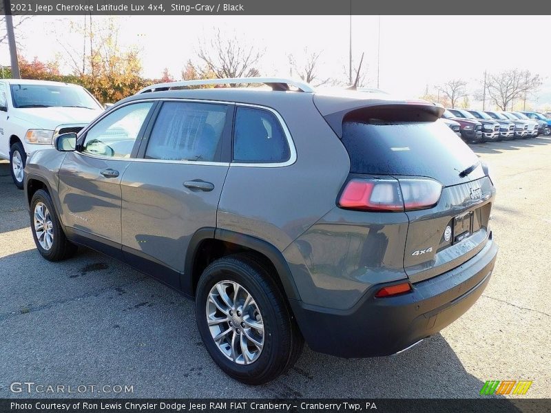 Sting-Gray / Black 2021 Jeep Cherokee Latitude Lux 4x4