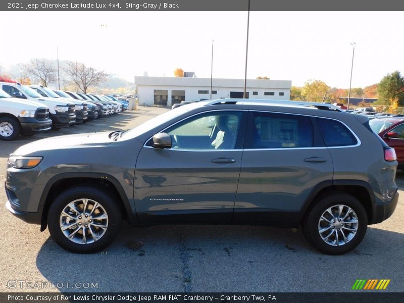Sting-Gray / Black 2021 Jeep Cherokee Latitude Lux 4x4