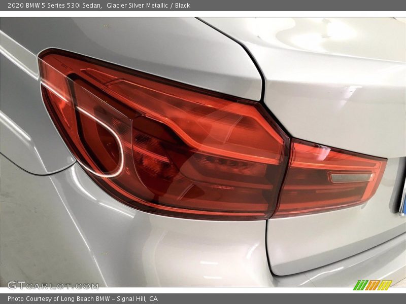 Glacier Silver Metallic / Black 2020 BMW 5 Series 530i Sedan