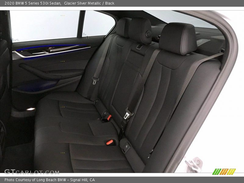 Glacier Silver Metallic / Black 2020 BMW 5 Series 530i Sedan