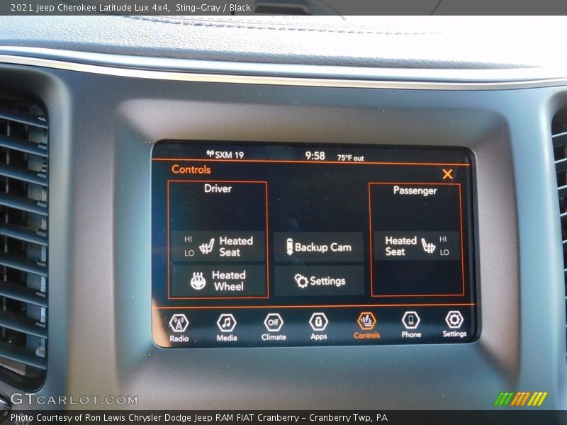 Sting-Gray / Black 2021 Jeep Cherokee Latitude Lux 4x4