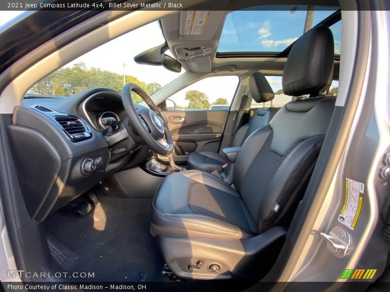 Billet Silver Metallic / Black 2021 Jeep Compass Latitude 4x4