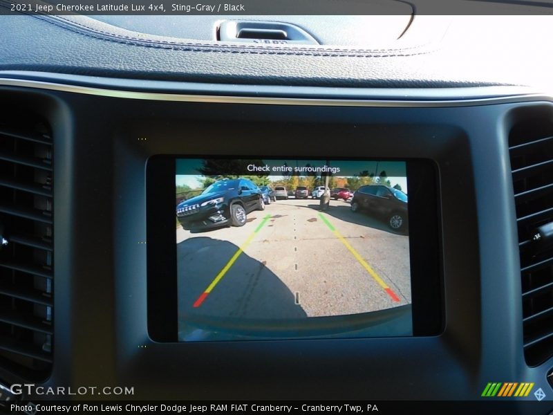 Sting-Gray / Black 2021 Jeep Cherokee Latitude Lux 4x4