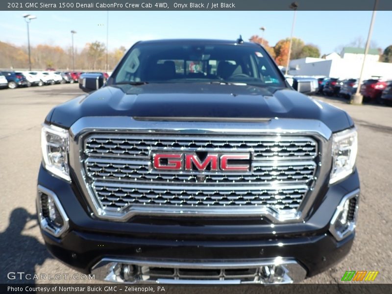 Onyx Black / Jet Black 2021 GMC Sierra 1500 Denali CabonPro Crew Cab 4WD