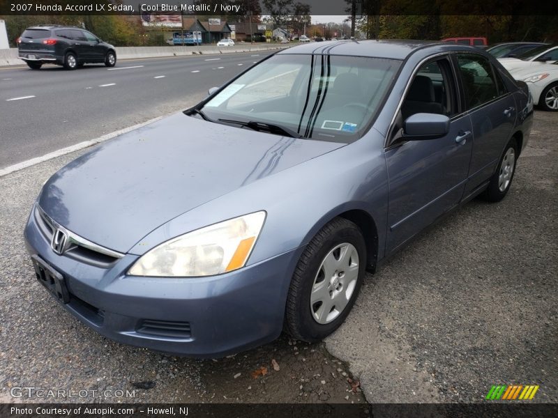 Cool Blue Metallic / Ivory 2007 Honda Accord LX Sedan