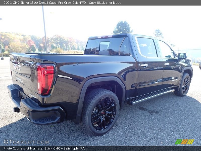 Onyx Black / Jet Black 2021 GMC Sierra 1500 Denali CabonPro Crew Cab 4WD