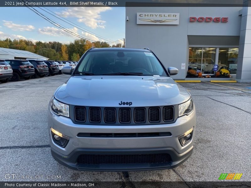 Billet Silver Metallic / Black 2021 Jeep Compass Latitude 4x4