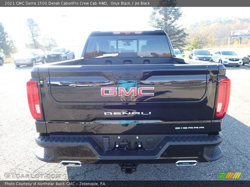 Onyx Black / Jet Black 2021 GMC Sierra 1500 Denali CabonPro Crew Cab 4WD