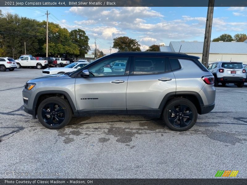 Billet Silver Metallic / Black 2021 Jeep Compass Latitude 4x4