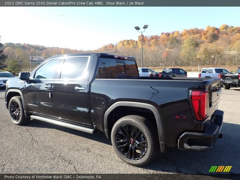 Onyx Black / Jet Black 2021 GMC Sierra 1500 Denali CabonPro Crew Cab 4WD