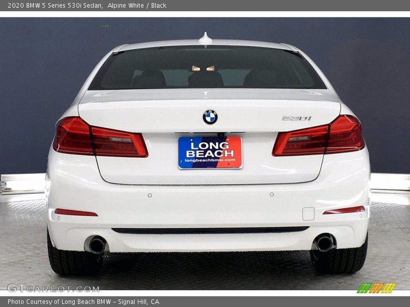 Alpine White / Black 2020 BMW 5 Series 530i Sedan