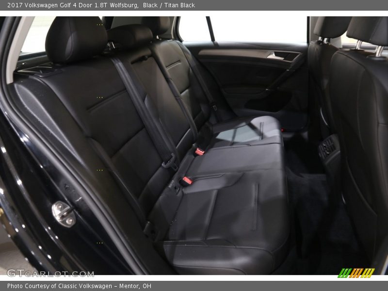 Black / Titan Black 2017 Volkswagen Golf 4 Door 1.8T Wolfsburg
