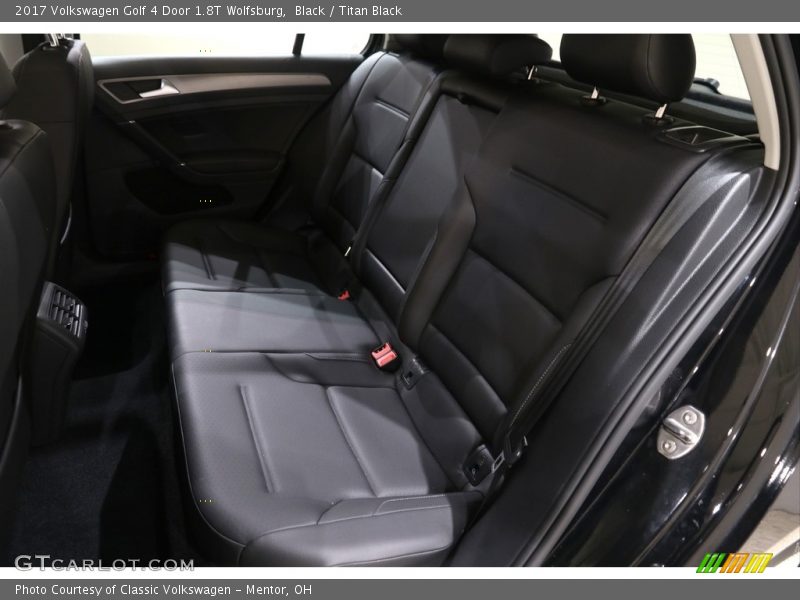 Black / Titan Black 2017 Volkswagen Golf 4 Door 1.8T Wolfsburg