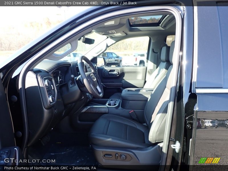 Onyx Black / Jet Black 2021 GMC Sierra 1500 Denali CabonPro Crew Cab 4WD