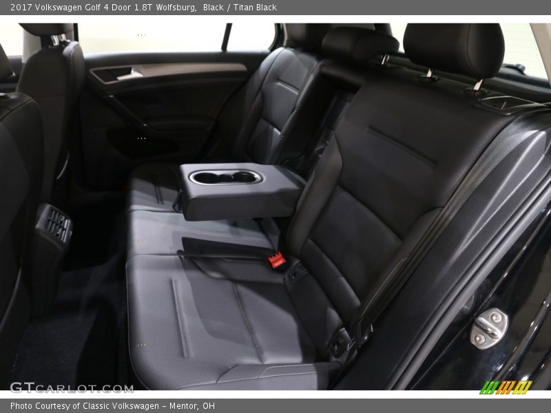 Black / Titan Black 2017 Volkswagen Golf 4 Door 1.8T Wolfsburg