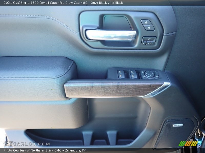 Onyx Black / Jet Black 2021 GMC Sierra 1500 Denali CabonPro Crew Cab 4WD