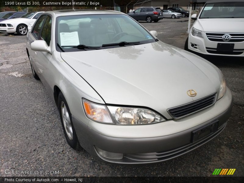 Cashmere Beige Metallic / Beige 1998 Lexus ES 300