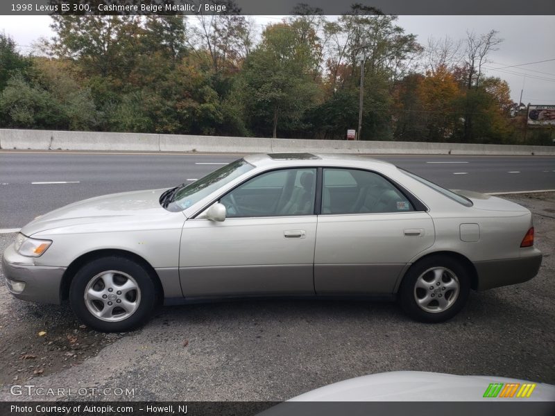 Cashmere Beige Metallic / Beige 1998 Lexus ES 300