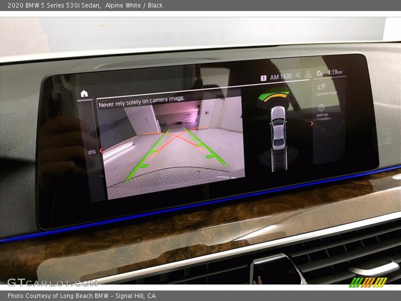 Alpine White / Black 2020 BMW 5 Series 530i Sedan