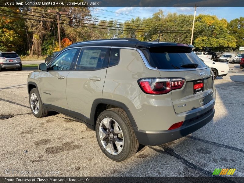 Sting-Gray / Black 2021 Jeep Compass Limited 4x4